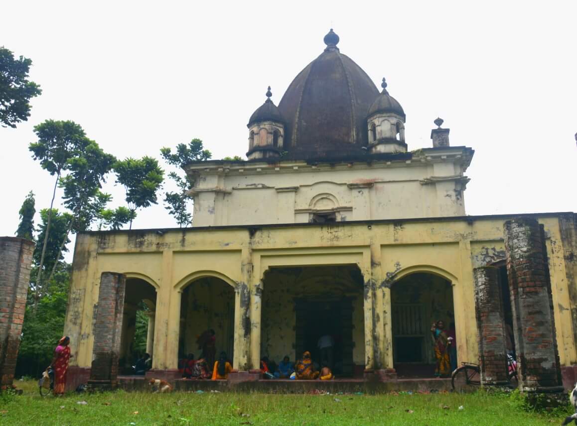 The shrine Of Maa Jeshoreshwari at Ishwaripur