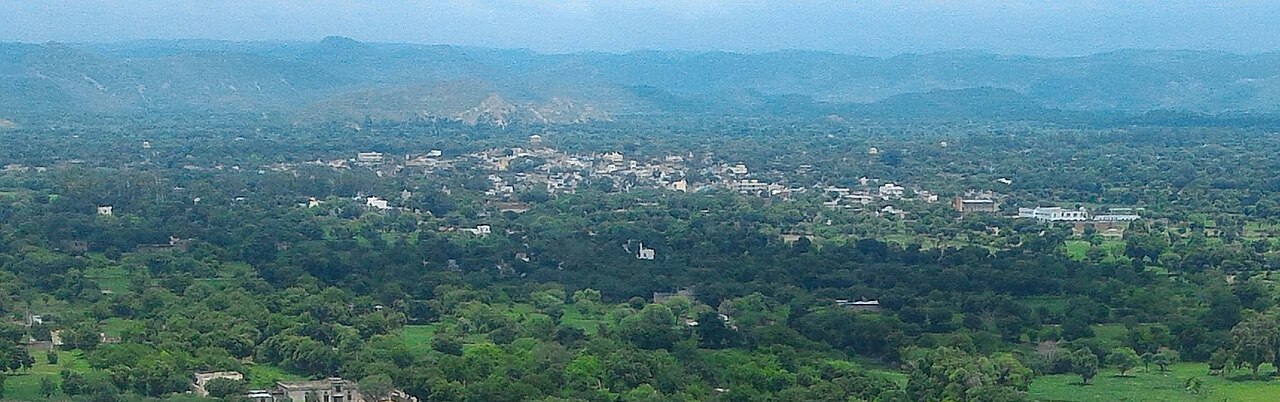 The hills around Viratnagar, the ground identified with the Seat Of Maa Ambika