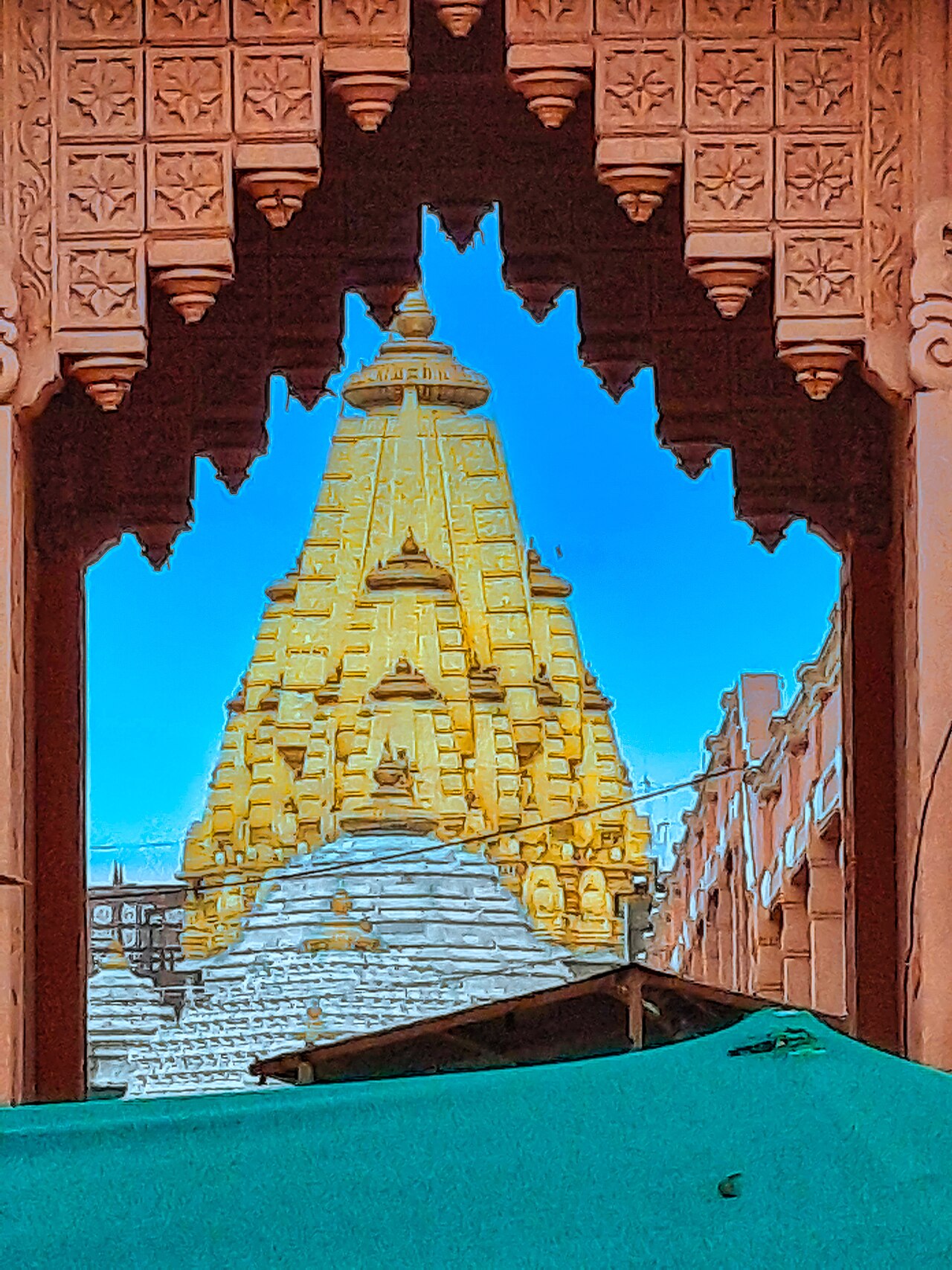 Architecture of the Ambaji Temple, one of the Shakti Peethas