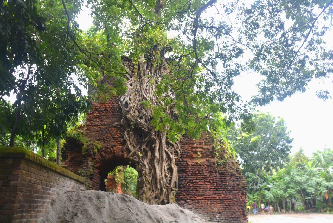 The ancient part of the Temple, witness To Her centuries