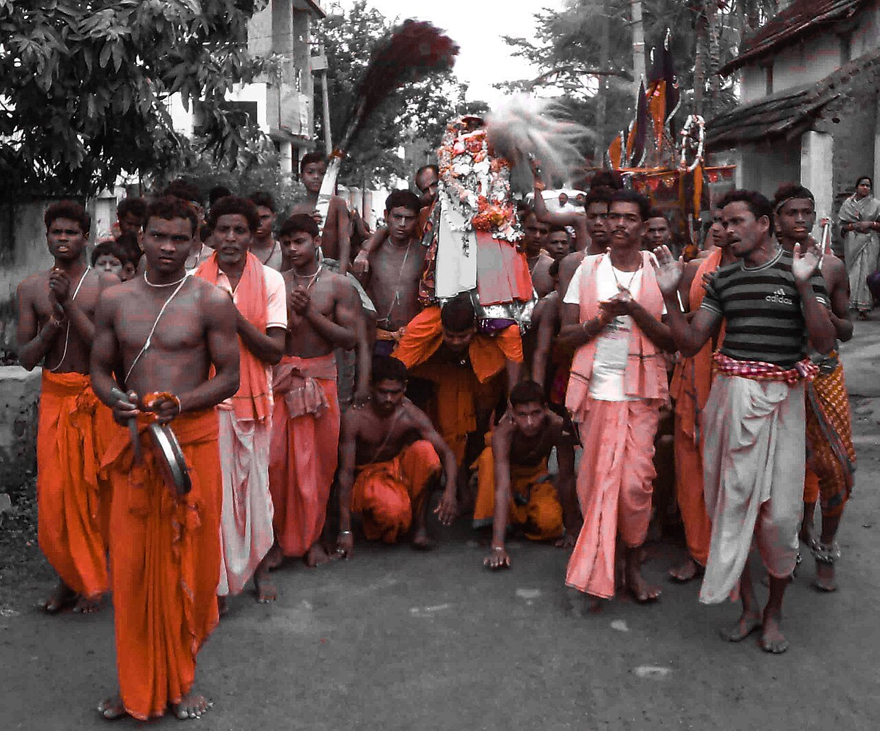 Danda nritya offered To Maa during the festival days at Maa Tara Tarini