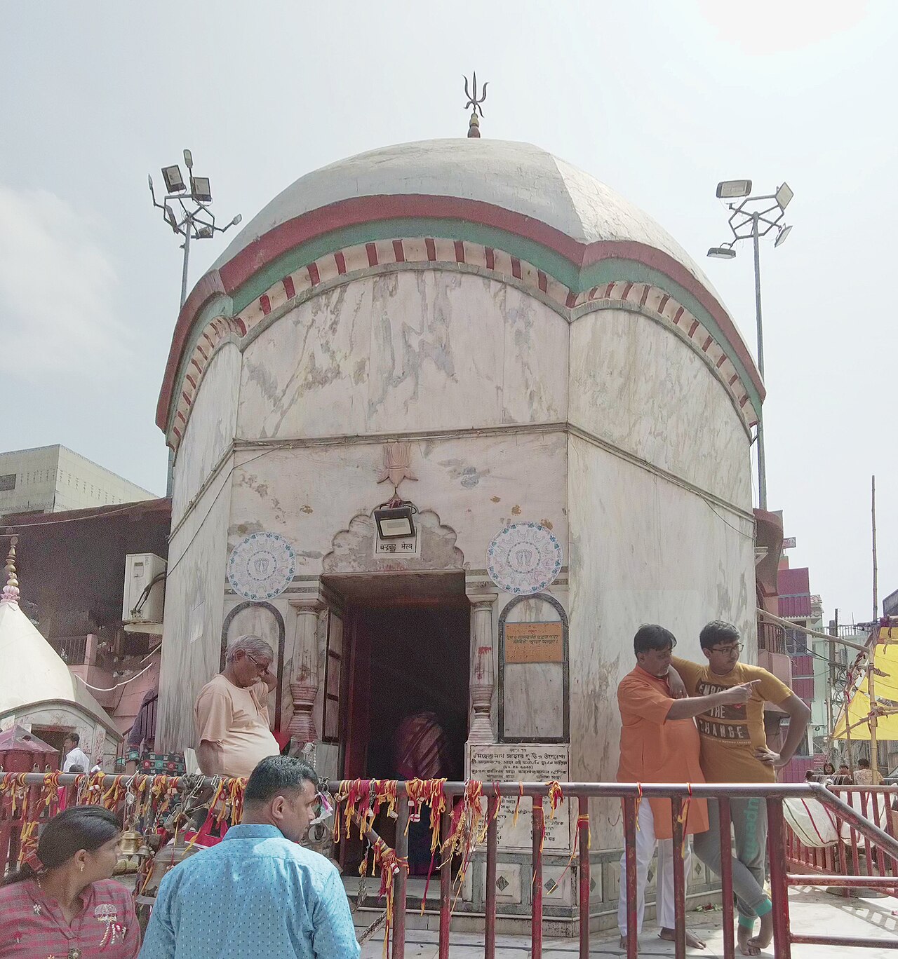 The Chandrachur Bhairav shrine at Tarapith, part of Maa Tara's sacred ground