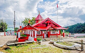 The hill shrine where Her Left Thigh Is Believed To Have Fallen