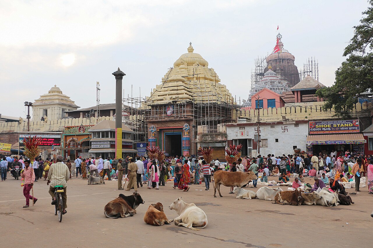 Singhadwara, the Lion Gate of Shri Jagannath Temple, the main eastern entrance in Puri