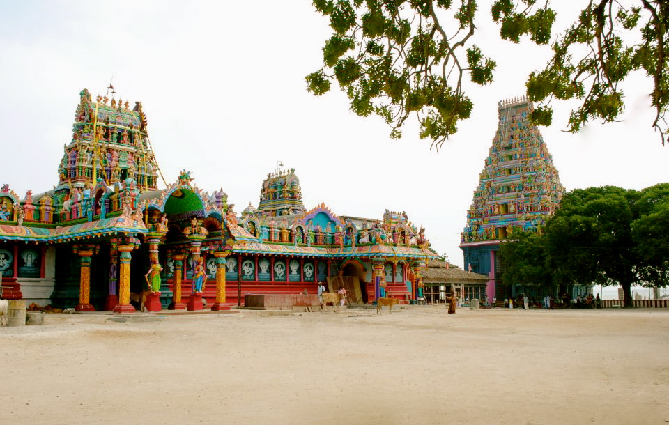 The Temple Of Maa Nagapooshani Amman on Nainativu island